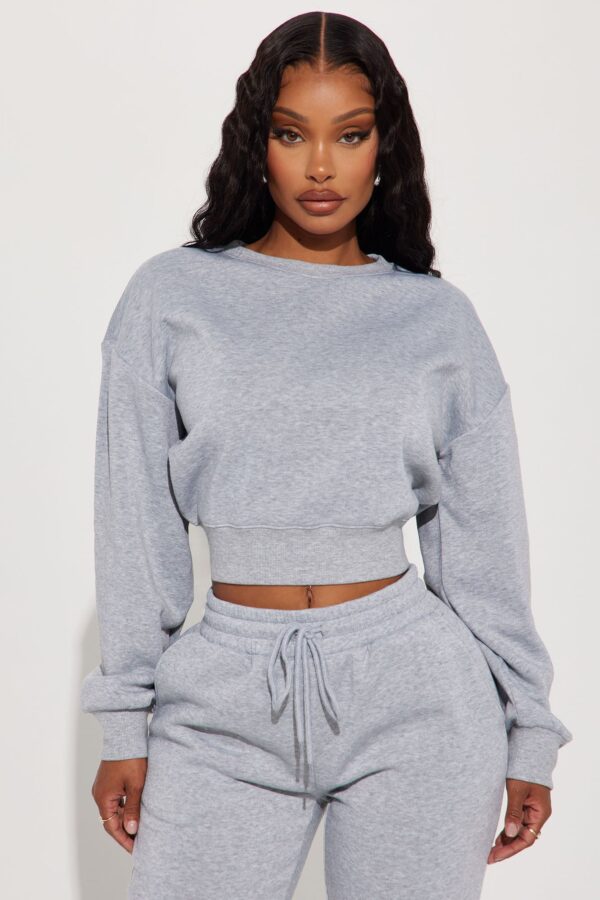 Heather Grey Piece with contrast