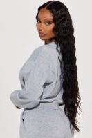 Heather Grey Piece with contrast