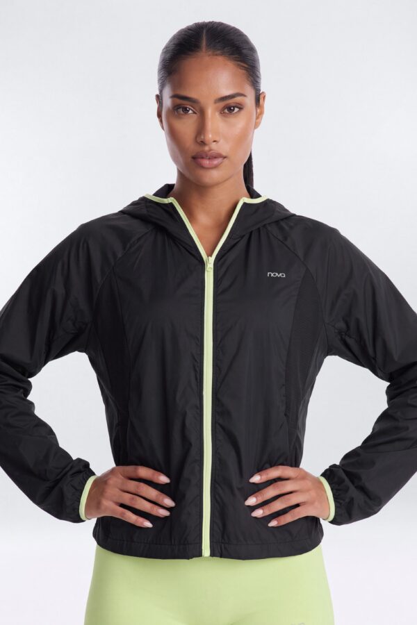 Jacket in Black 100% nylon