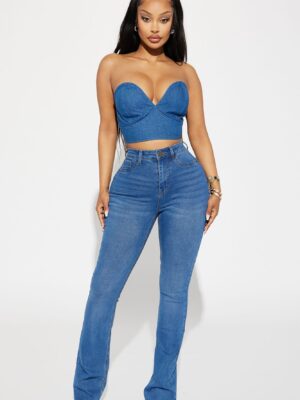 Tucson Booty Lifting Stretch Bootcut Jeans - Medium Wash