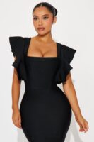 Square-Neck Dress
