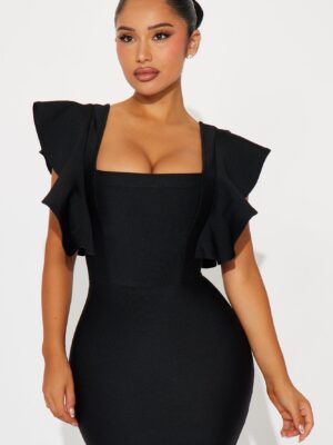 Square-Neck Dress
