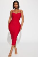 Dress in Red 95% polyester