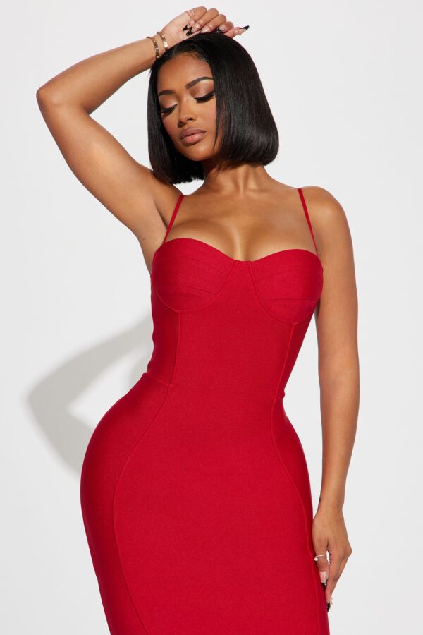 Dress in Red 95% polyester