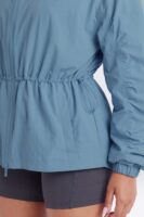 Jacket with a mock neck