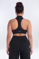 Mock-Neck Top in Black