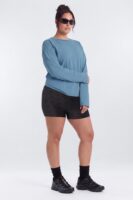 Drop-Shoulder Top in Indigo