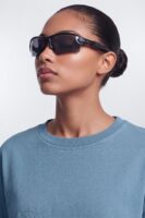Drop-Shoulder Top in Indigo