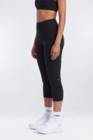 ProStretch™ 17″ Deep V Back Capri Legging - Black