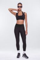 Top in Black 77% polyester