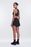 Black Contrast Shorts