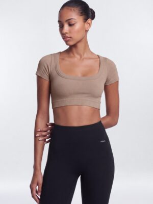 Top with a cropped