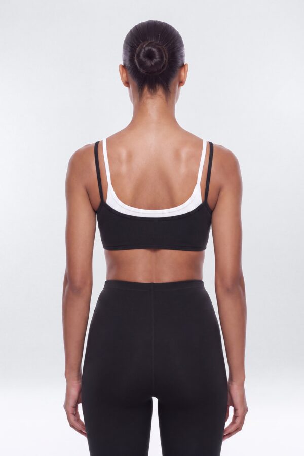 Ladies Kit Black and White Top