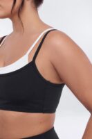 Ladies Kit Black and White Top