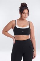 Ladies Kit Black and White Top