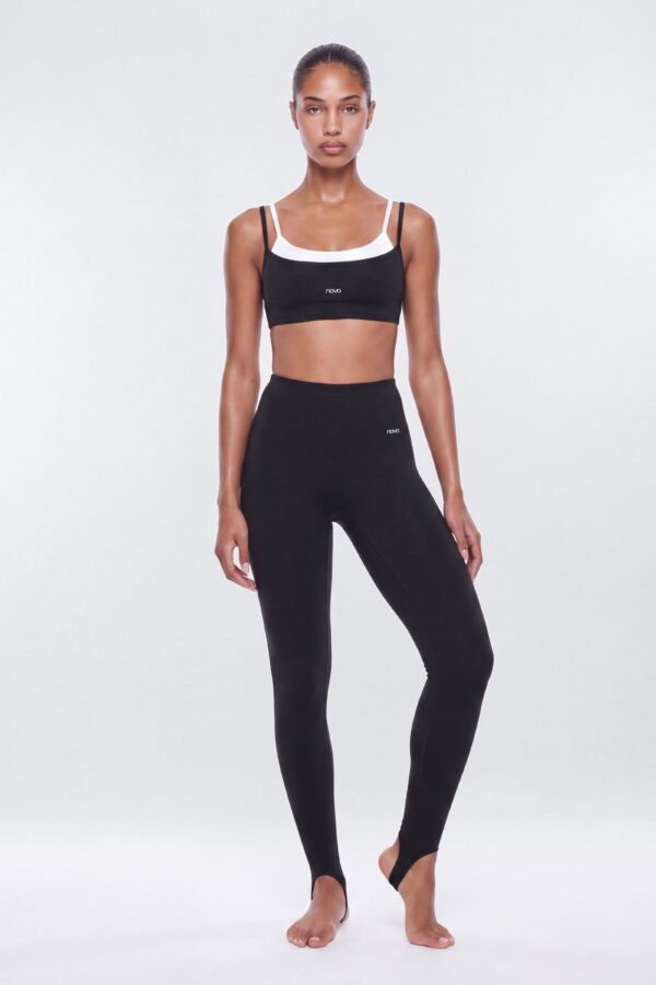 Leggings in Black 81% nylon