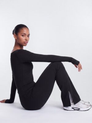ProStretch™ Tall 35″ Midrise Flare Legging - Black