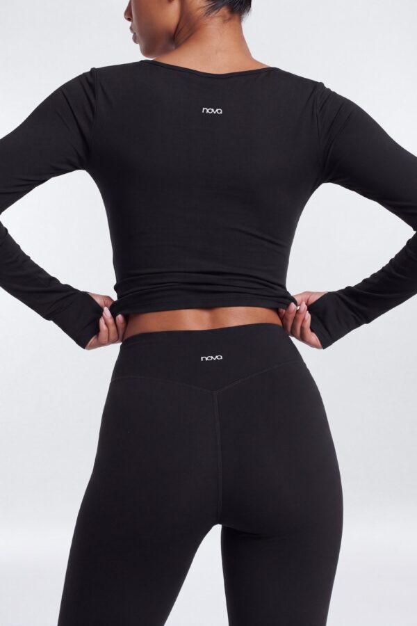 ProStretch™ Tall 35″ Midrise Flare Legging - Black