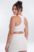 Top in Heather Grey 79% cotton