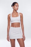 Top in Heather Grey 79% cotton