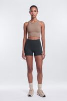 Cropped Top in Taupe
