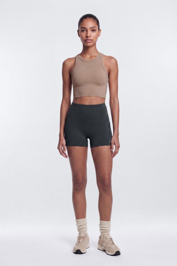 Cropped Top in Taupe