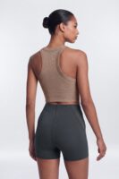 Cropped Top in Taupe