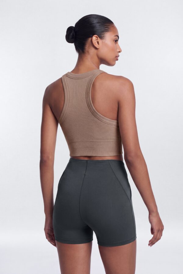 Cropped Top in Taupe