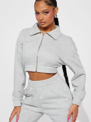Ladies Kit Heather Grey Jacket