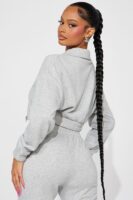 Ladies Kit Heather Grey Jacket