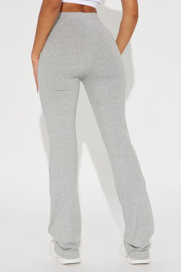 Pants in Heather Grey 90% cotton