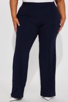 Navy Wide-Leg Dress