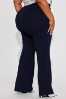 Navy Wide-Leg Dress