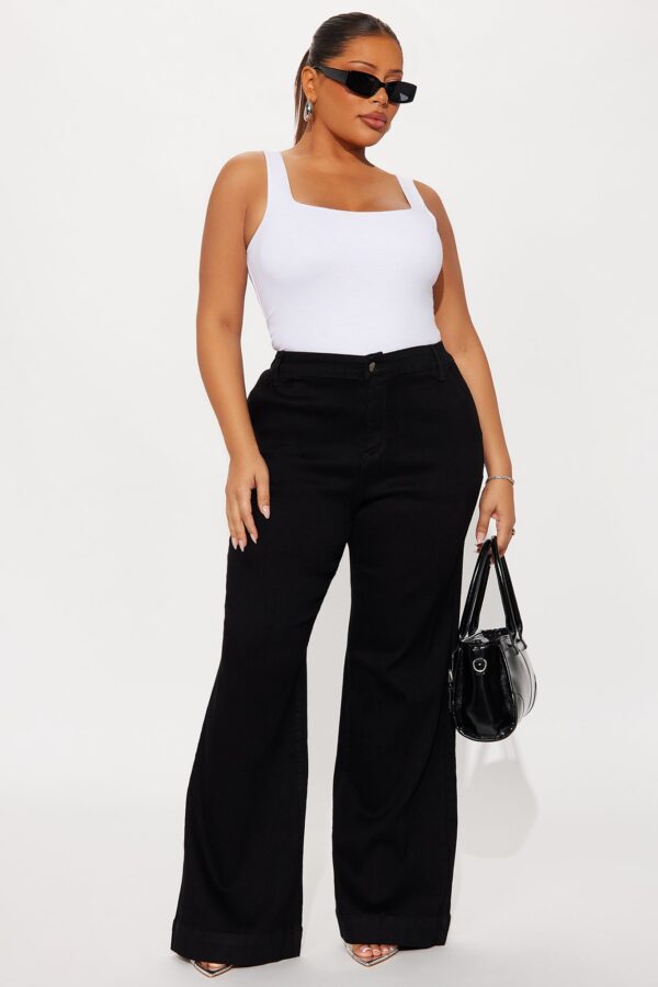 Pants in Black 70% cotton