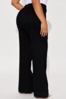 Pants in Black 70% cotton