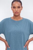 Indigo Oversized Top