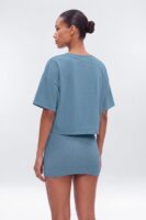 Indigo Oversized Top