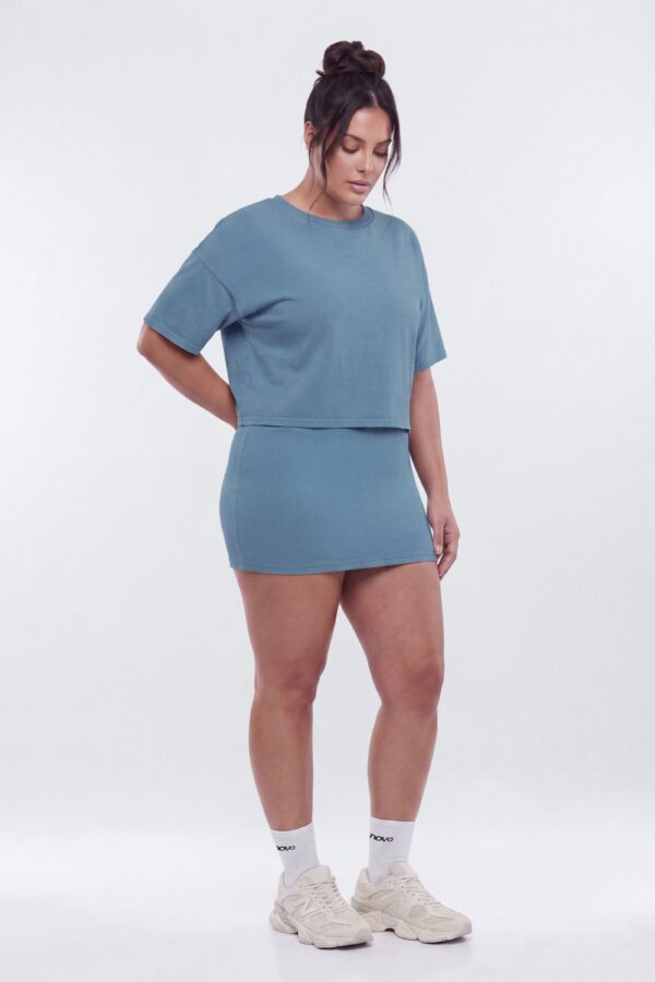 Indigo Oversized Top