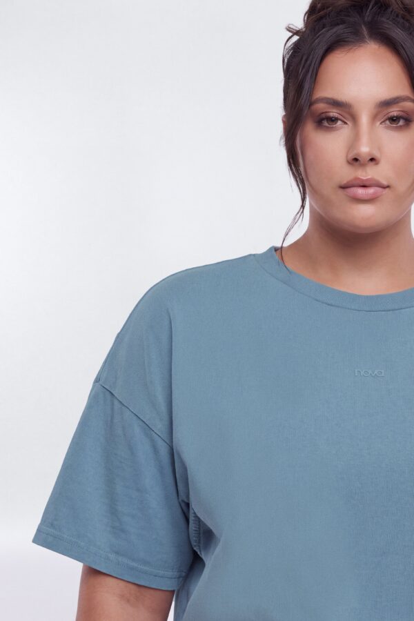 Indigo Oversized Top