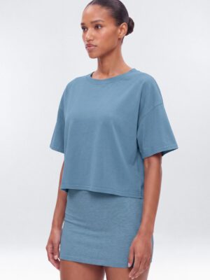 Indigo Oversized Top