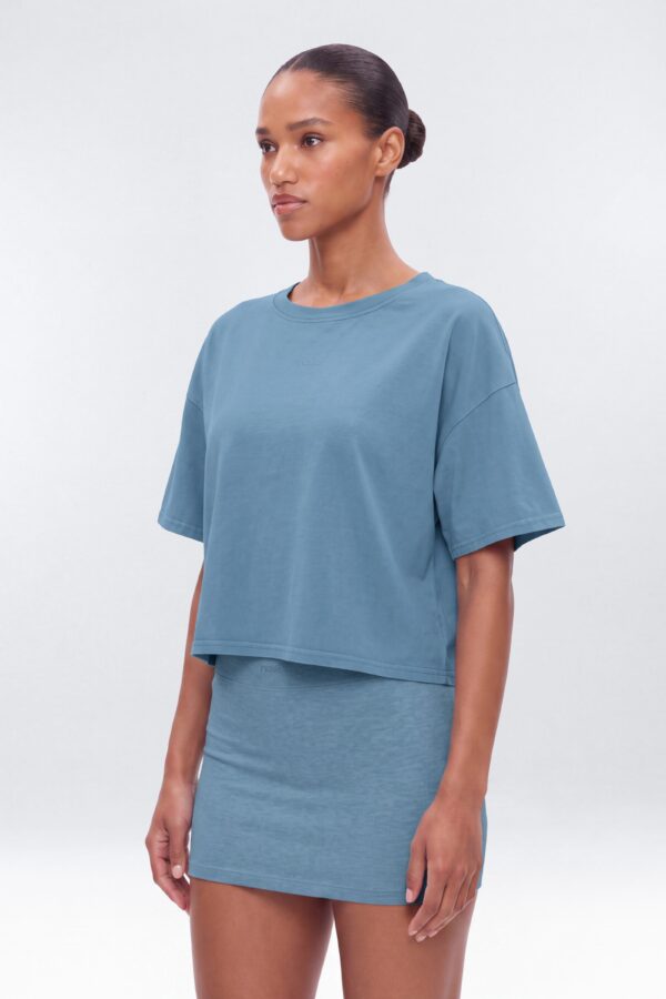 Indigo Oversized Top