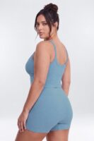 Indigo Square-Neck Cami