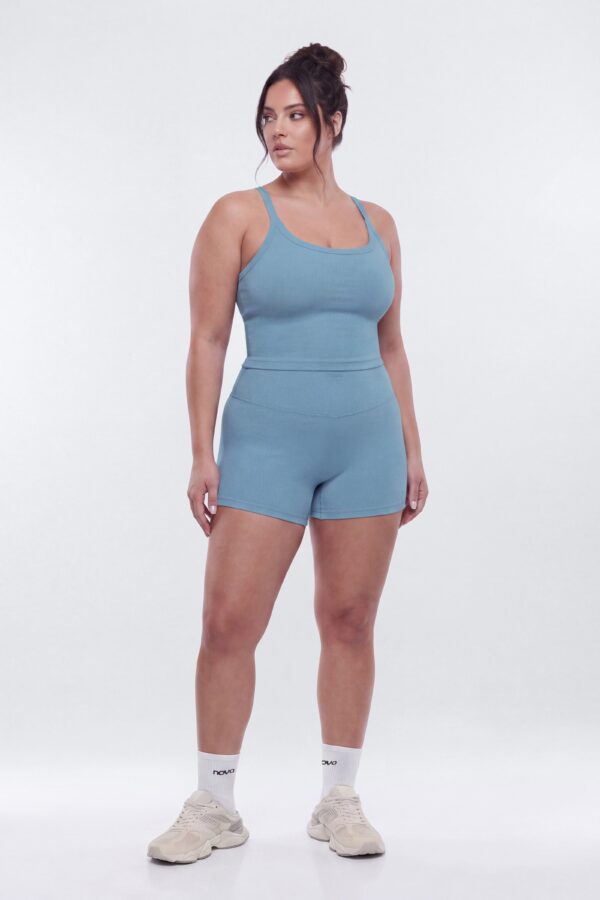 Indigo Square-Neck Cami