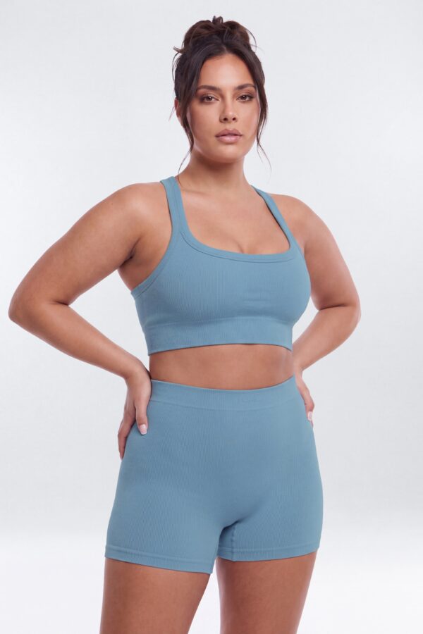 Top in Indigo 79% cotton