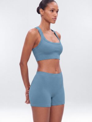 Top in Indigo 79% cotton