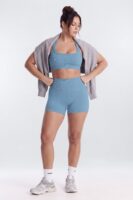 Top in Indigo 79% cotton