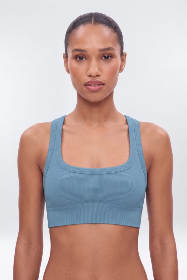 Top in Indigo 79% cotton