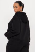 Hoodie with an oversized