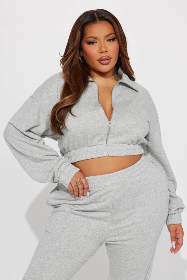 Ladies Kit Heather Grey Jacket