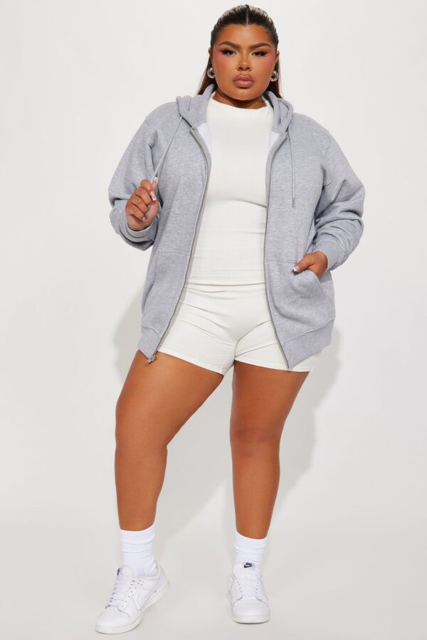 Ladies Kit Gray Hoodie